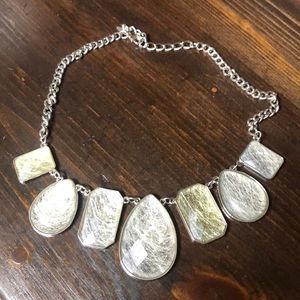 Silver necklace